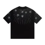 Chrome Hearts Rhinestone Cross Sunburst T-Shirt Black