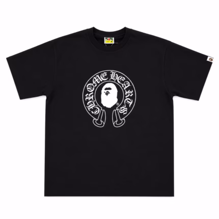 Bape x Chrome Hearts T-Shirt Black