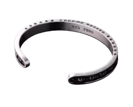 Chrome Hearts Cross Cuff Bangle Ring