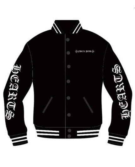 Chrome Hearts Foti Jarvis Block Zip Jacket Black