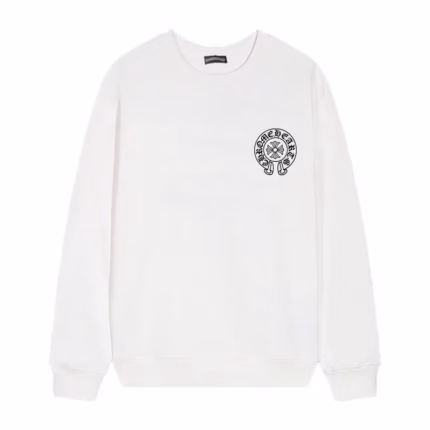 Chrome Hearts Cross Horseshoe Sweatshirt – White
