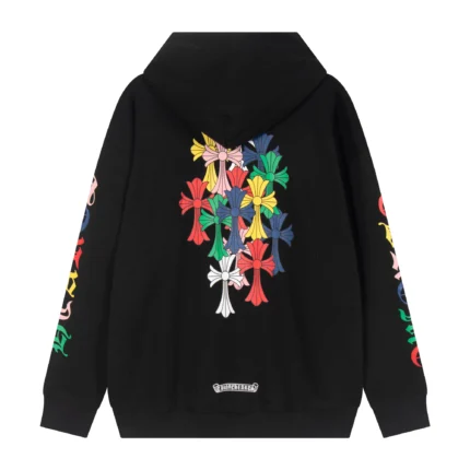 CH Script Multicolor Cross Cemetery Hoodie